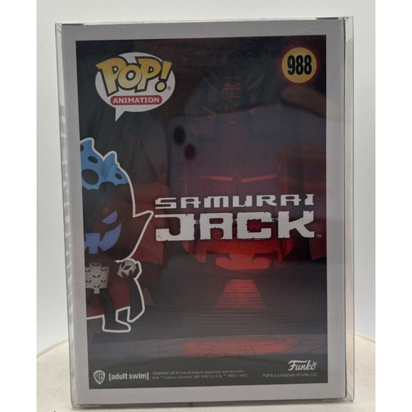 Funko Pop! Samurai Jack Demongo With Protector Case #988 F9 - Picture 3 of 6